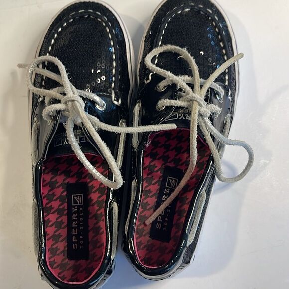 Little Girls Sperry Top-Sider Bahama Boat Shoes - Picture 4 of 8